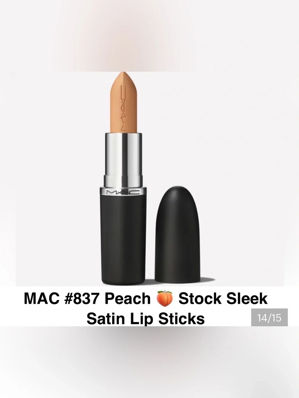 MAC Cosmetics Satin Lipstick - Peach Nude